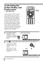 Предварительный просмотр 22 страницы Sony KV-HR29 Operating Instructions Manual