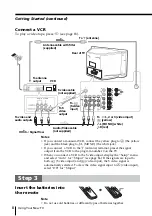 Предварительный просмотр 8 страницы Sony KV-HR36 Operating Instructions Manual