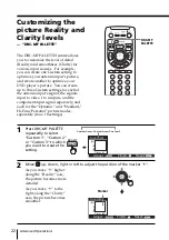 Предварительный просмотр 22 страницы Sony KV-HR36 Operating Instructions Manual