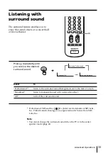 Предварительный просмотр 33 страницы Sony KV-HR36 Operating Instructions Manual