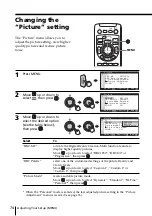 Предварительный просмотр 74 страницы Sony KV-HR36 Operating Instructions Manual