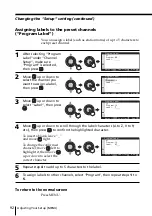 Предварительный просмотр 92 страницы Sony KV-HR36 Operating Instructions Manual