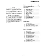 Предварительный просмотр 4 страницы Sony KV-HR36M61 Service Manual