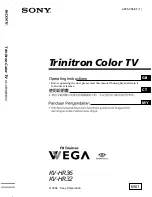 Предварительный просмотр 156 страницы Sony KV-HR36M61 Service Manual