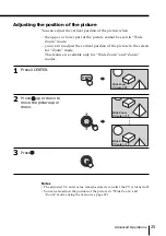 Предварительный просмотр 25 страницы Sony KV-HX32 Operating Instructions Manual