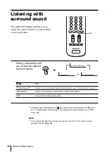 Предварительный просмотр 26 страницы Sony KV-HX32 Operating Instructions Manual