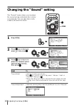 Предварительный просмотр 42 страницы Sony KV-HX32 Operating Instructions Manual