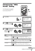 Предварительный просмотр 45 страницы Sony KV-HX32 Operating Instructions Manual