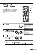 Предварительный просмотр 47 страницы Sony KV-HX32 Operating Instructions Manual