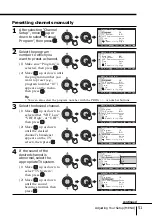 Предварительный просмотр 51 страницы Sony KV-HX32 Operating Instructions Manual