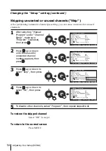 Предварительный просмотр 54 страницы Sony KV-HX32 Operating Instructions Manual