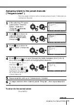 Предварительный просмотр 55 страницы Sony KV-HX32 Operating Instructions Manual