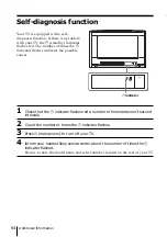 Предварительный просмотр 64 страницы Sony KV-HX32 Operating Instructions Manual