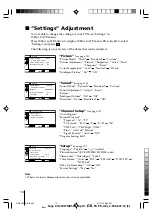 Предварительный просмотр 14 страницы Sony kv-sw14 Trinitron Operating Instructions Manual