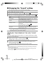 Предварительный просмотр 16 страницы Sony kv-sw14 Trinitron Operating Instructions Manual