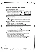 Предварительный просмотр 18 страницы Sony kv-sw14 Trinitron Operating Instructions Manual