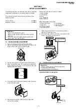 Предварительный просмотр 8 страницы Sony KV-SW14M50 Service Manual