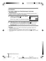 Preview for 49 page of Sony KV-SW25M91 Operating Instructions Manual