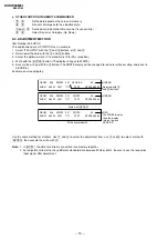 Предварительный просмотр 15 страницы Sony KV-SW34M61 Service Manual