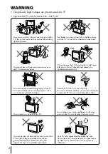 Предварительный просмотр 2 страницы Sony KV-XA21M60 Operating Instructions Manual