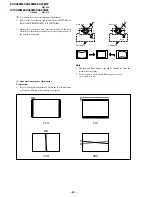 Предварительный просмотр 67 страницы Sony KV-XA25M50 Service Manual