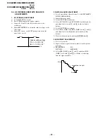 Предварительный просмотр 69 страницы Sony KV-XA25M50 Service Manual