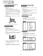 Предварительный просмотр 81 страницы Sony KV-XA25M50 Service Manual