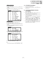 Предварительный просмотр 82 страницы Sony KV-XA25M50 Service Manual