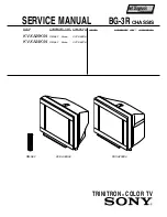 Sony KV-XA29K94 Service Manual предпросмотр