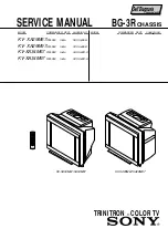 Предварительный просмотр 2 страницы Sony KV- XA29M67 Service Manual