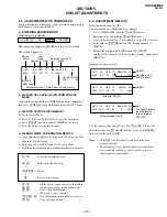 Предварительный просмотр 33 страницы Sony KV-XA34M60 Service Manual