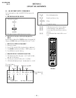 Предварительный просмотр 34 страницы Sony KV-XF34K94 Service Manual