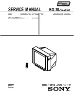 Sony KV-XG29M80 Service Manual предпросмотр