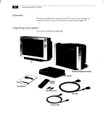 Предварительный просмотр 8 страницы Sony KW-34HD1 - 34" Digital High Definition Tv Operating Instructions Manual