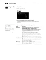 Предварительный просмотр 46 страницы Sony KW-34HD1 - 34" Digital High Definition Tv Operating Instructions Manual