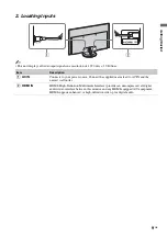 Preview for 9 page of Sony KXL-40ZX1 Bravia Operating Instructions Manual