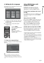 Preview for 11 page of Sony KXL-40ZX1 Bravia Operating Instructions Manual