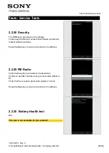 Предварительный просмотр 20 страницы Sony L39h Test Instructions