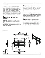 Предварительный просмотр 2 страницы Sony Large Hospitality Table Stand CH-SSTLU Installation Instructions Manual