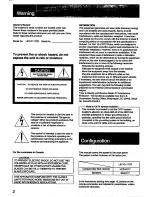 Preview for 2 page of Sony LBT-D117CD Operating Instructions Manual
