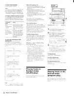 Preview for 8 page of Sony LBT-D170 Operating Instructions Manual