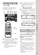Preview for 13 page of Sony LBT-D290 - Compact Hifi Stereo System Operating Instructions Manual
