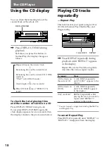 Предварительный просмотр 18 страницы Sony LBT-D290 - Compact Hifi Stereo System Operating Instructions Manual