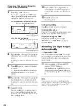 Preview for 24 page of Sony LBT-D290 - Compact Hifi Stereo System Operating Instructions Manual