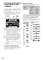 Предварительный просмотр 28 страницы Sony LBT-D290 - Compact Hifi Stereo System Operating Instructions Manual