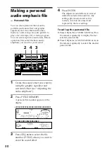 Предварительный просмотр 30 страницы Sony LBT-D290 - Compact Hifi Stereo System Operating Instructions Manual