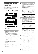 Предварительный просмотр 34 страницы Sony LBT-D290 - Compact Hifi Stereo System Operating Instructions Manual