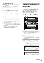 Предварительный просмотр 35 страницы Sony LBT-D290 - Compact Hifi Stereo System Operating Instructions Manual