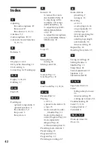 Preview for 42 page of Sony LBT-D290 - Compact Hifi Stereo System Operating Instructions Manual