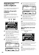 Preview for 30 page of Sony LBT-D390 - Compact Hi-fi Stereo System Operating Instructions Manual